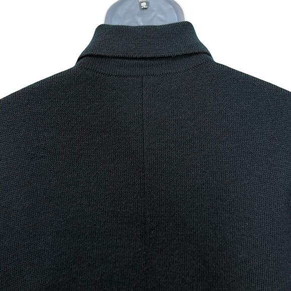 Rag & Bone Navy Blue Melrose Merino Wool Full Zip Collar Sweater Jacket Size S - Picture 6 of 10